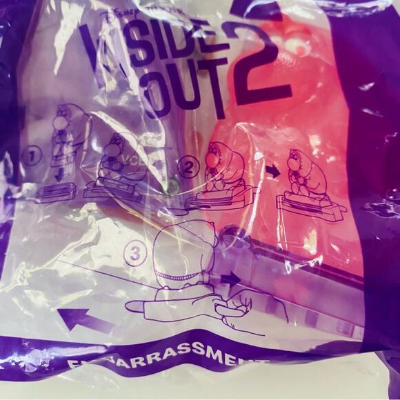 McDonald’s | Disney Inside Out 2 Embarrassment Happy Meal Toy 10 NWT - Picture 3 of 5